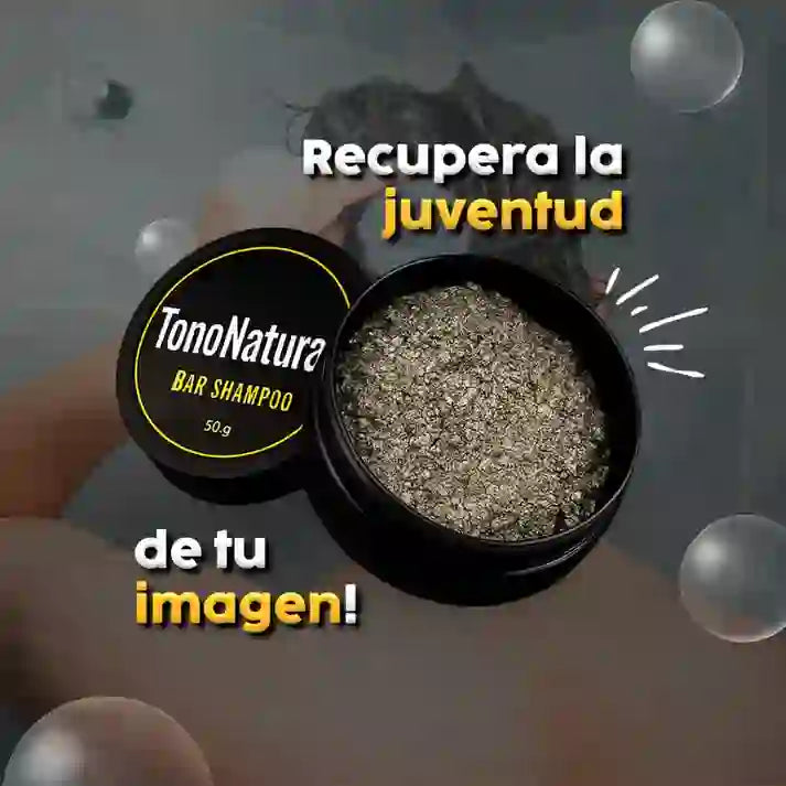 Compra 1 lleva 2 Tono natural - Restaura la melanina natural de tu cabello.