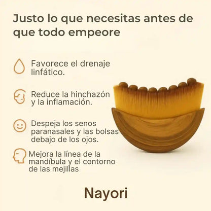 Nayori GloBrush™ - Adiós a la hinchazón facial