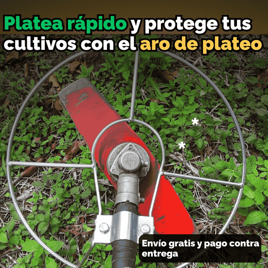 Aro de plateo - funcional para todo tipo de máquina.