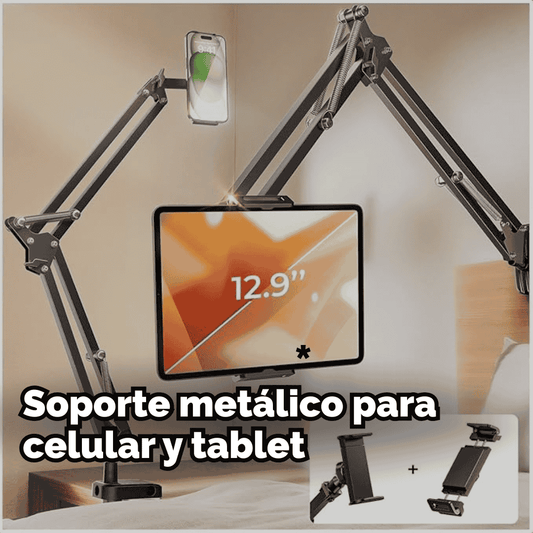 Brazo, soporte de celular y Tablet