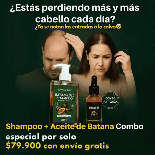 shampoo batana 250ml + aceite batana 15ml gratis
