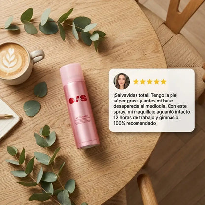 SPRAY MATIFICANTE FIJADOR DE MAQUILLAJE